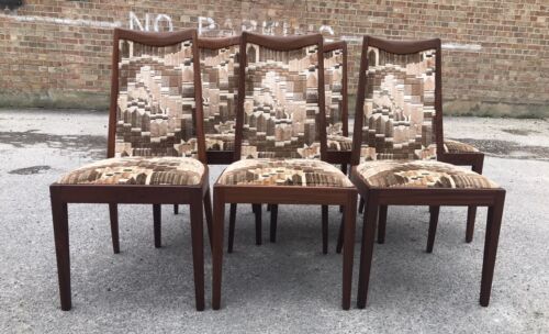 G Plan Fresco Teak Dining Chairs X6 Mid Century - Picture 2 of 9