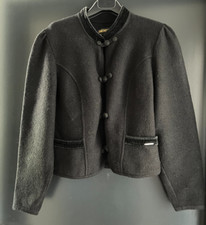 Ladies' traditional anchor/jacket black approx. size 46 by Geiger