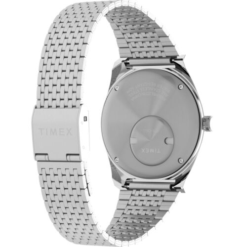 Timex TW2W62400 Q TIMEX FALCON EYE braun silber Edelstahl Herren Uhr NEU - Bild 4 von 8