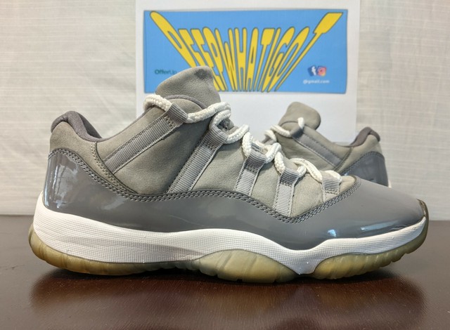 jordan retro 11 grey low