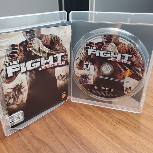 The Fight Lights Out (Playstation 3, PS3, 2010) Complete - Picture 3 of 4
