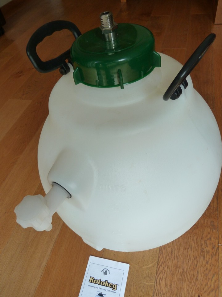 TWO Home Brew pressure barrels or kegs by ROTOKEG 45 pint capacity. eBay