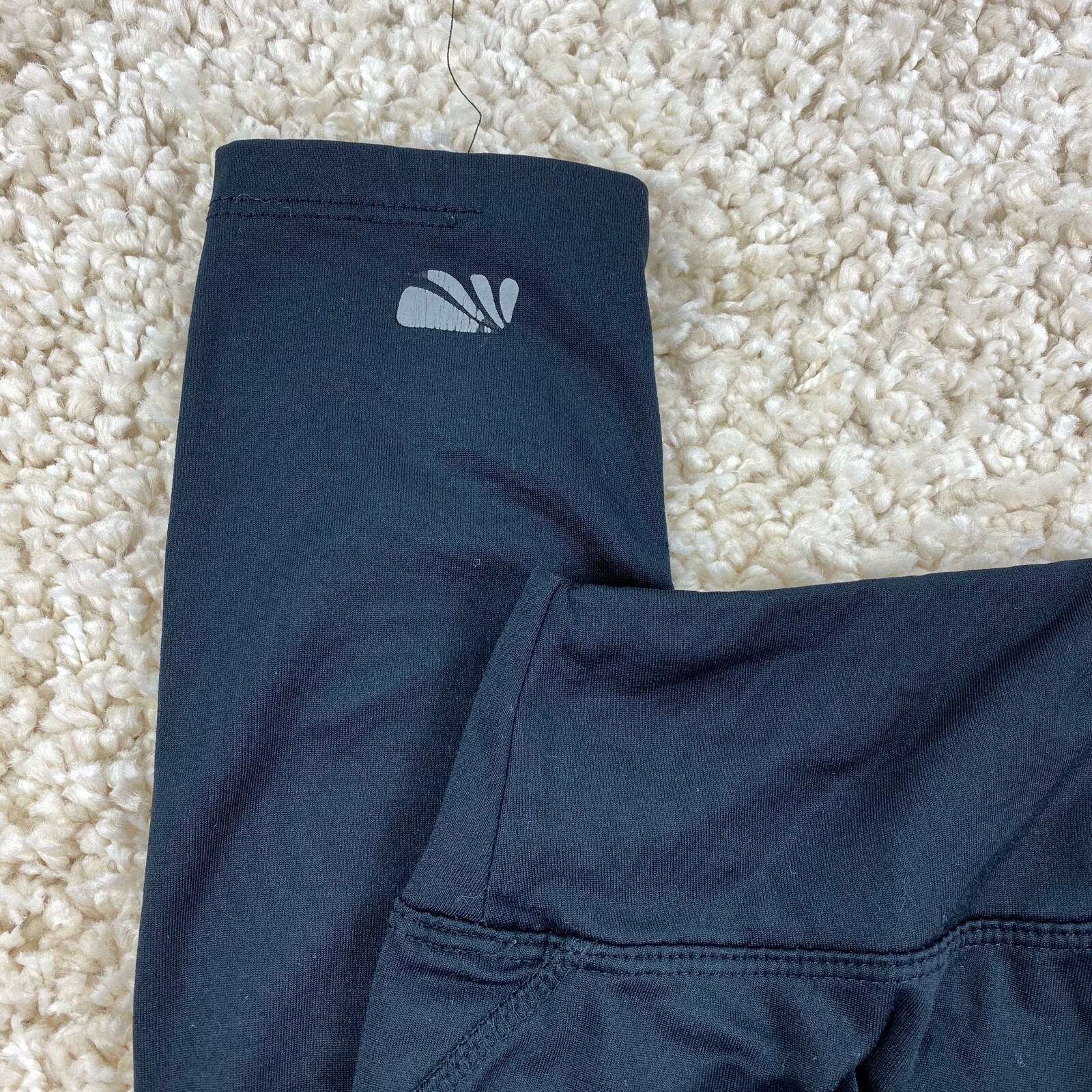 marika tek womens small solid black full length a… - image 4