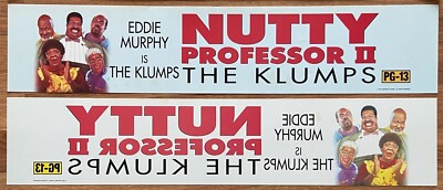   Nutty Professor 2: The Klumps - Double-Sided Movie Theater Mylar Poster 5x25