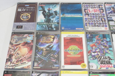 WHOLESALE LOT 25 Japanese Sony PSP Games PlayStation Portable