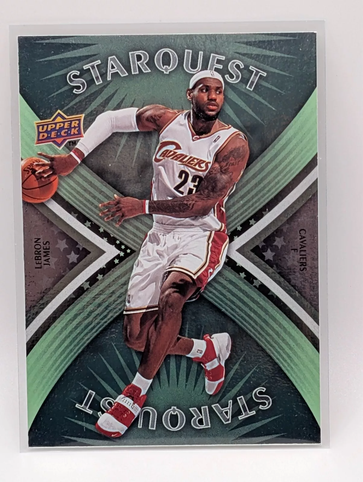 Lebron James trading card