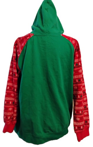 Spencer's "Most Wonderful Time for a Beer" Hoodie 1XLarge Ugly Sweater - Picture 2 of 3