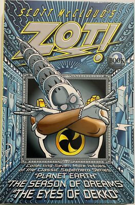 Scott McCloud's Zot! Book 2 - Hardback - Signed - 1998!