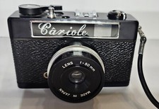 Rare Cariole 35 mm Vintage Camera f 50 mm Lens Made in Japan Untested C riole