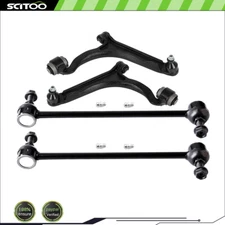 4Pcs For 2004-2008 Chrysler Pacifica Front Lower Control Arm Ball Joint Sway Bar