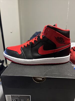 Size 10 - Jordan 1 Mid Alternate Bred