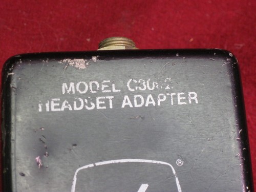 David Clark Model C3002 Headset Adaptor - Picture 3 of 9