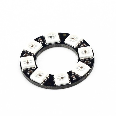 2x NEU WS2812B 8-Bit RGB LED Ring 5050 integrierter RGB Treiber für Arduino 