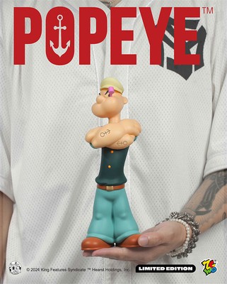 ZCWO 60s Popeye Limited Version Collectible PVC Fashion Figure 26cm New In Stock