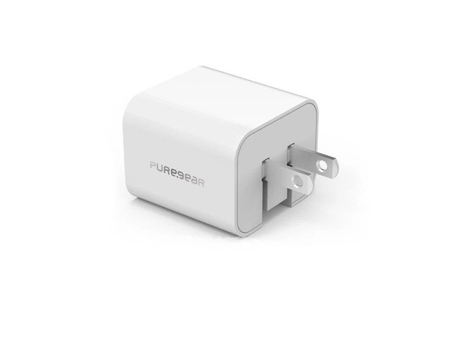 PureGear 30W Type C Fast Charger Wall Charger - White - Image 2 of 3