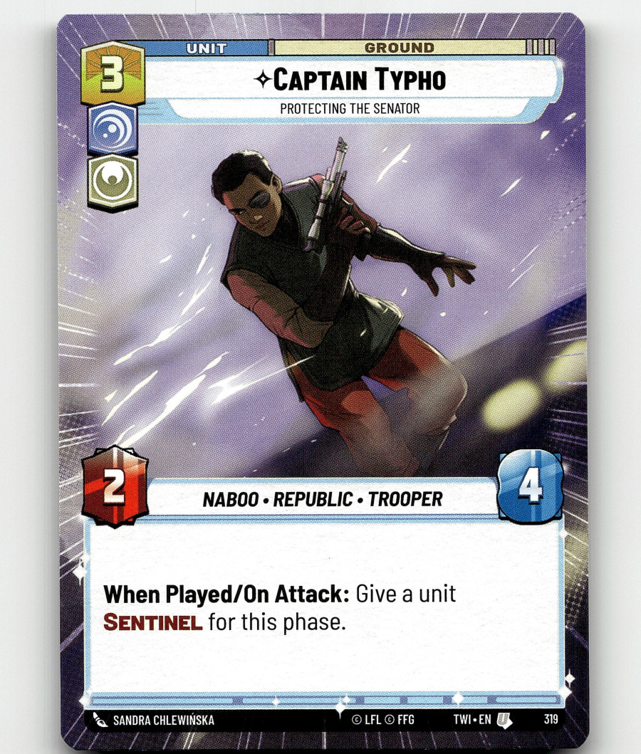 Star Wars Captain Typho - Protecting the Senator (Hyperspace) - Twilight of the