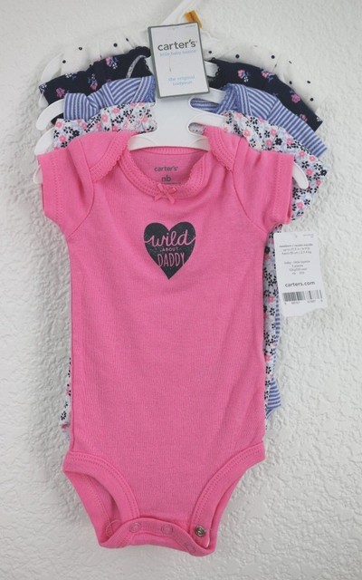 carters bodysuits baby girl