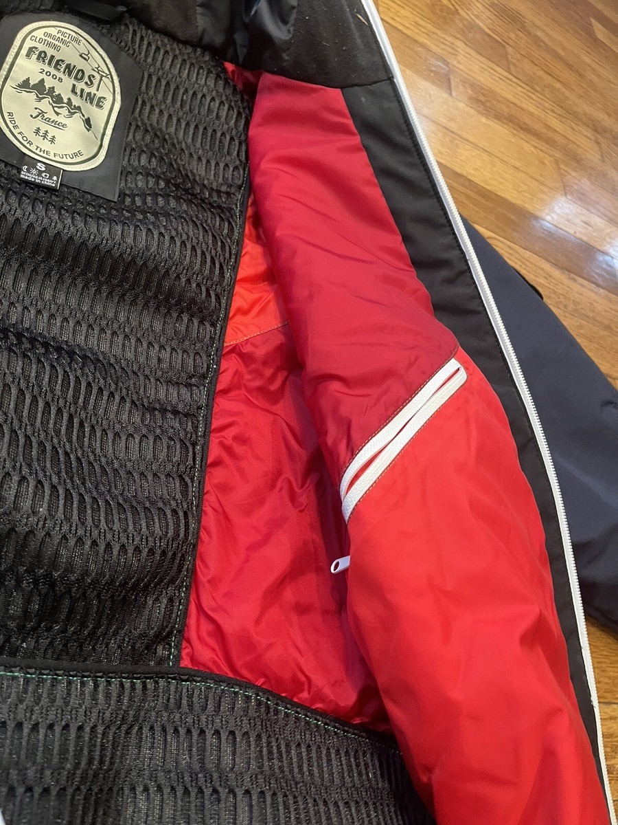 Picture Organic Clothing 2008 Friends Line Coat Ski Snowboard Size