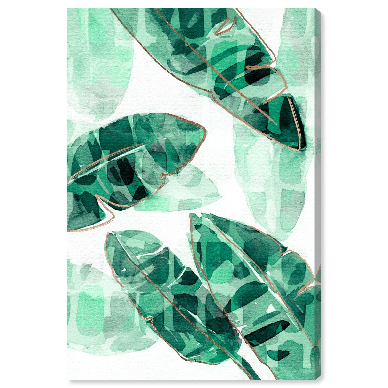 Floral Wall Art Canvas Prints 'Tropical Combo B' Home Décor, 20