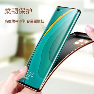 Luxury Hybrid Business Leather Plating Bumper Soft Phone Case For Xiaomi Mi 11