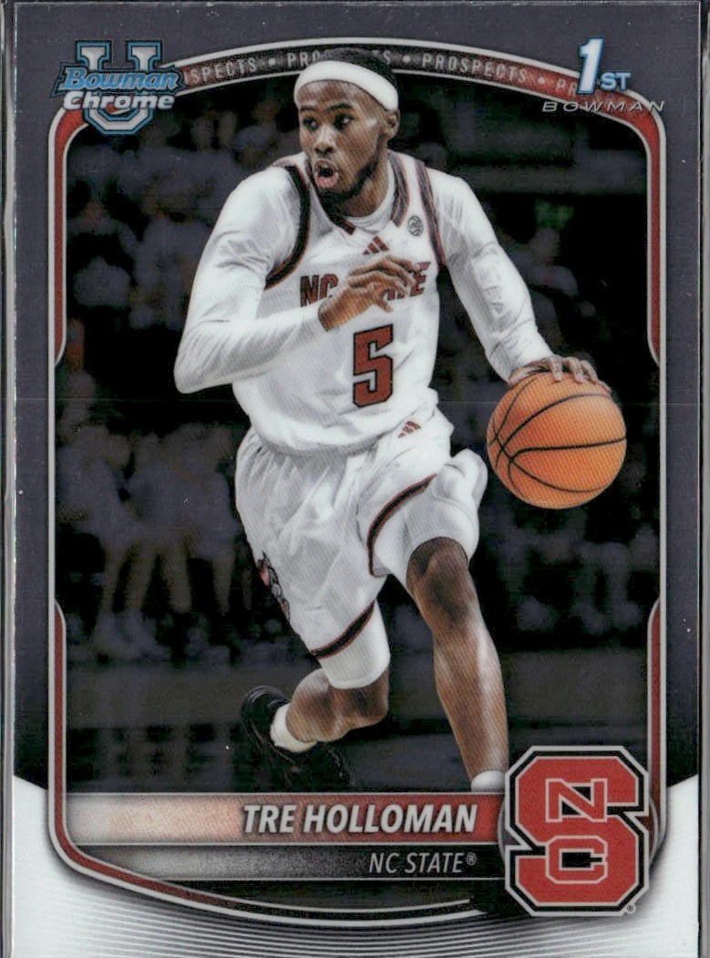 2025-26 Bowman #BPP-81 Tre Holloman Prospects