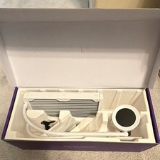 NZXT Kraken 240mm RGB White Liquid CPU Cooler NO BOX OR FANS INCLUDED