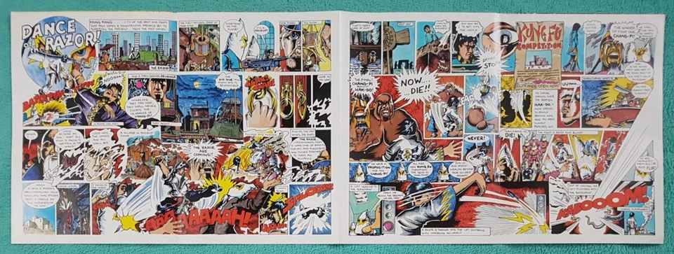 Bruce Lee - Fold-out poster magazine Kung Fu- Authentic 1975 issue EXCELLENT - Image 3 of 4