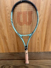 Wilson Titanium HOPE Tennis Racquet Blue Graphite Breast Cancer Awareness