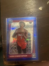 2021-22 Panini Donruss Optic - Rated Rookie Josh Christopher #200 Blue Velocity