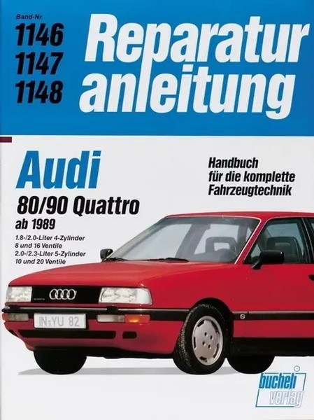 Audi 80/90 Quattro (Ab 1989) Buch 214 S. Deutsch 2012 bucheli EAN 9783716818527-image