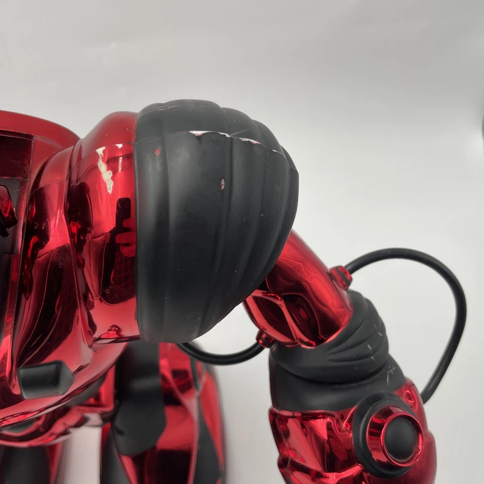 WowWee Robosapien Robot Chrome Metallic Red Rare - Image 3 of 4