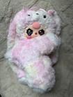 Baby Three Bunny Backpack – Rare Liquid Eyes Variant | Plush Backpack Purse NWOT — photo 3