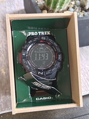 ”美品”CASIO PROTREK PRW−3510Y−8ER アーミーグリーン DP1110202107023292M