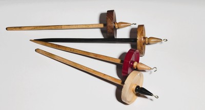 Wood Drop Spindle Hand-crafted from Mango Wood