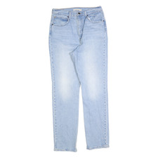 Levis Damen Jeans Regular Fit Blau Denim Ligh...