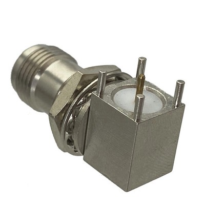 TNC Female Buchse Koaxial Stecker Lötmontage 8,1mm rechtwinklig