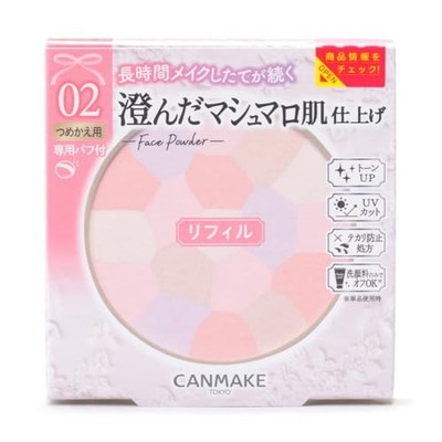 CANMAKE Marshmallow Finish Powder Abloom Refill 02 Sakura Tulle 4g Japan
