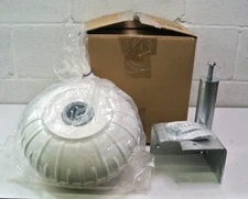 Dockmate 1272 Corner-Mount Inflatable 12'' Dia. Dock Wheel w/ Mounting Bracket