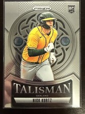 Nick Kurtz 2025 Panini Prizm TALISMAN Insert RC #25 Athletics Top Prospect