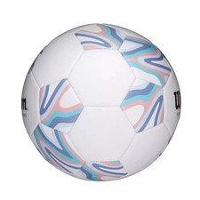 WILSON PENTAGON PRO TARGET SOCCER BALL: SIZE 4 - PASTEL