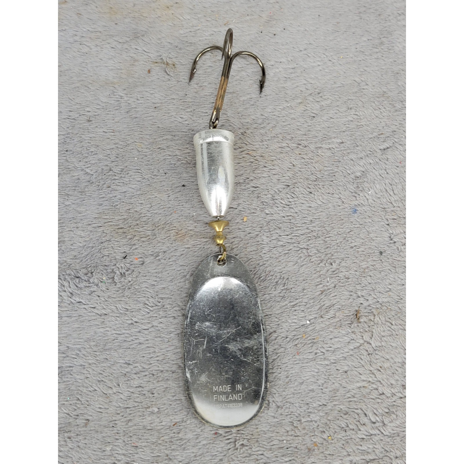 Blue Fox Super Vibrax 6 Silver Inline Spinner Fishing Lure Made in Finland - Image 3