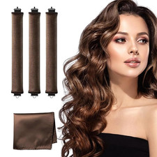 Heatless Curls Overnight Blowout Rods,Hair Rollers Hair Curlers to Sleep in  Ha