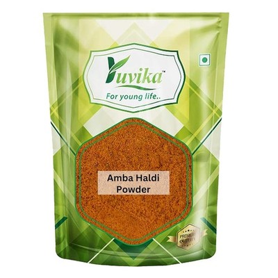 Amba Haldi Powder Jangli Haldi Curcuma Aromatica Wild Turmeric Powder Herb