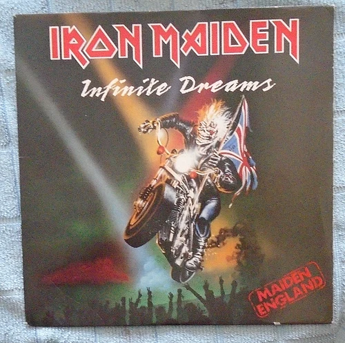 IRON MAIDEN INFINITE DREAMS (live), KILLERS (live) 7" SINGLE P/S EMP 117