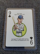 Kiki Cuyler Card Pittsburgh Pirates Hero Decks Playing Card  Baseball Card
