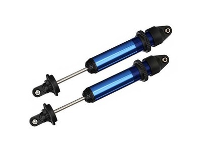 Traxxas Dämpfer, GTX, Aluminum, blau-eloxiert X-Maxx 1:5 1:6  - 7761