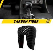 Carbon Fiber Style Gear Shift Knob Cover Trim For Honda Civic 2022 2023-2025