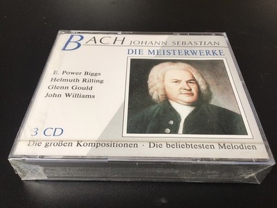 BACH   DIE MEISTERWERKE 3 CD BOX CELLOPHANIERT  NEW NEU OVP SONY CLASSICAL 