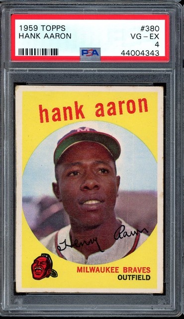 Hank Aaron 1959 Topps Topps
