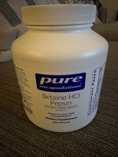 Pure Encapsulations Betaine HCI Pepsin 250 Ca...